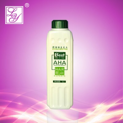 GMPC ISO certifications 1000ml Hair relax experts hair straightening cream